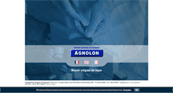 Desktop Screenshot of agnolon.it
